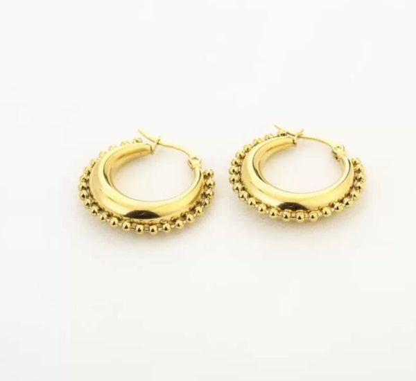 Bali hoops goud