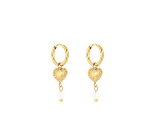 Luna earrings goud