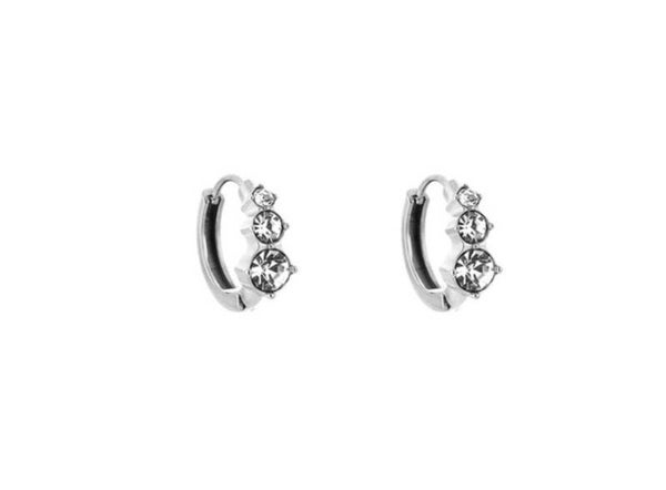 Luna spark earrings zilver