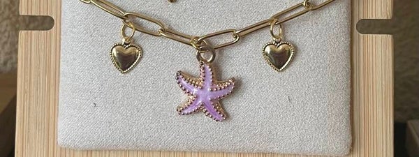 Handmade bedel armband