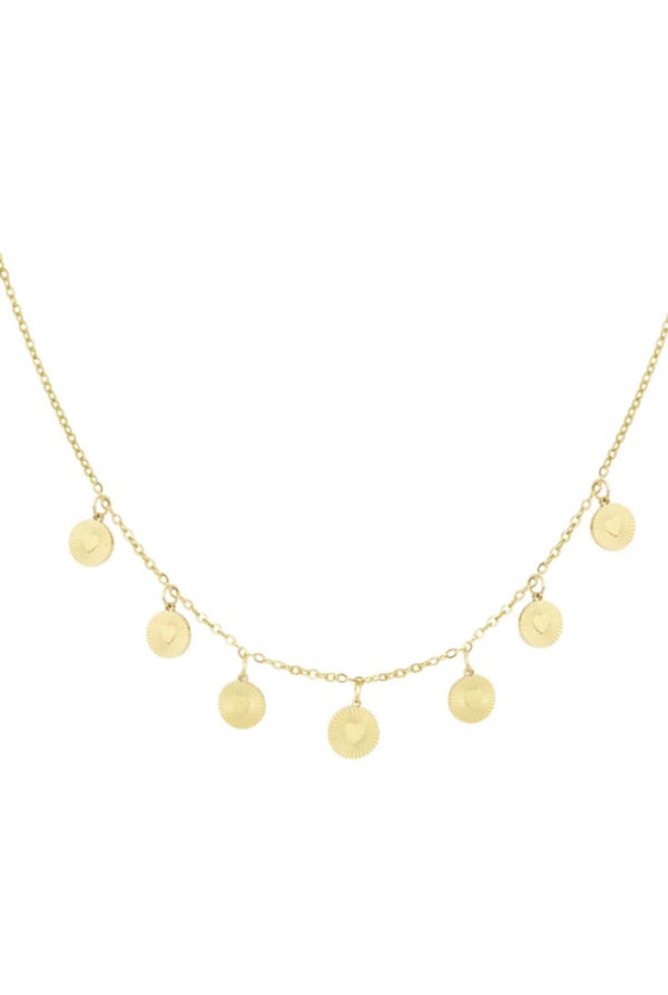 Ketting hartjes coins