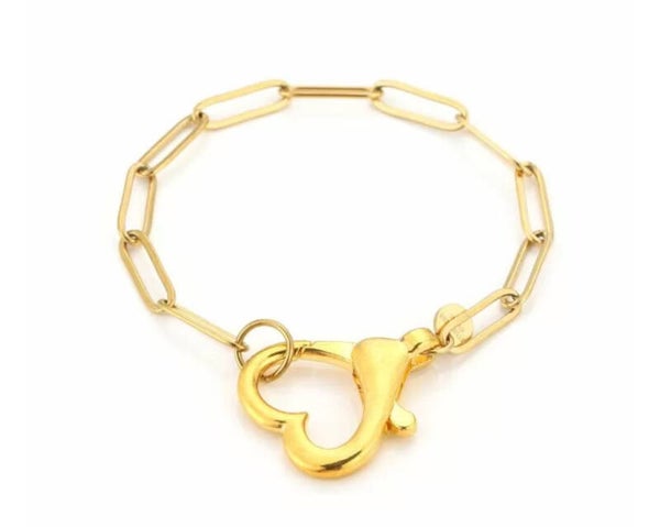 The heart schakel bracelet