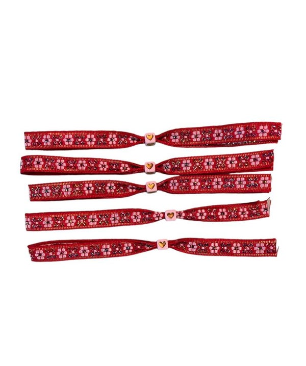 Flower lintenarmbandjes