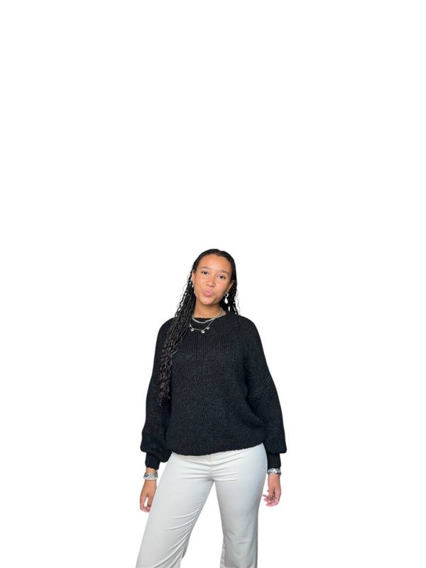 Comfy trui zwart