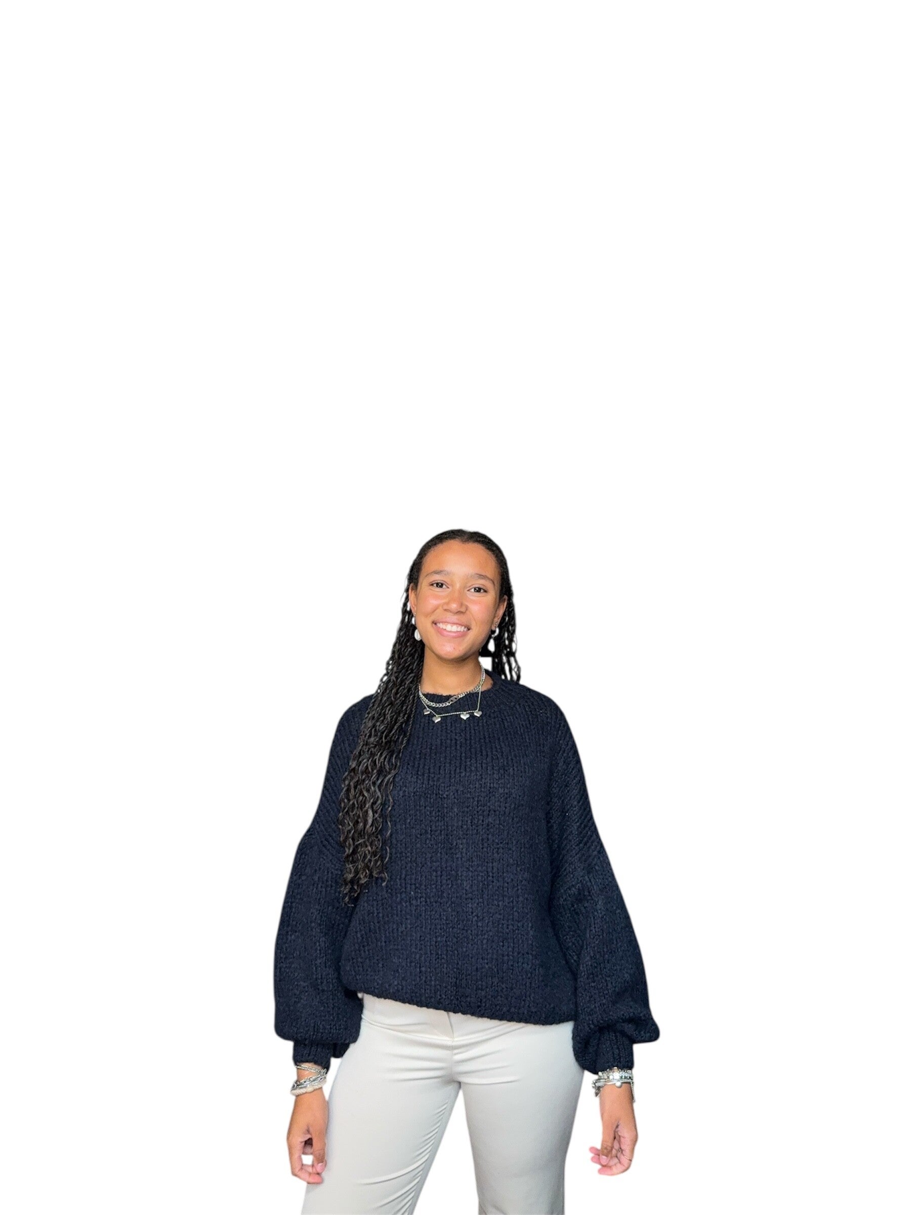 Comfy trui navy blue