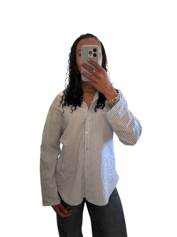 The spring blouse stripe