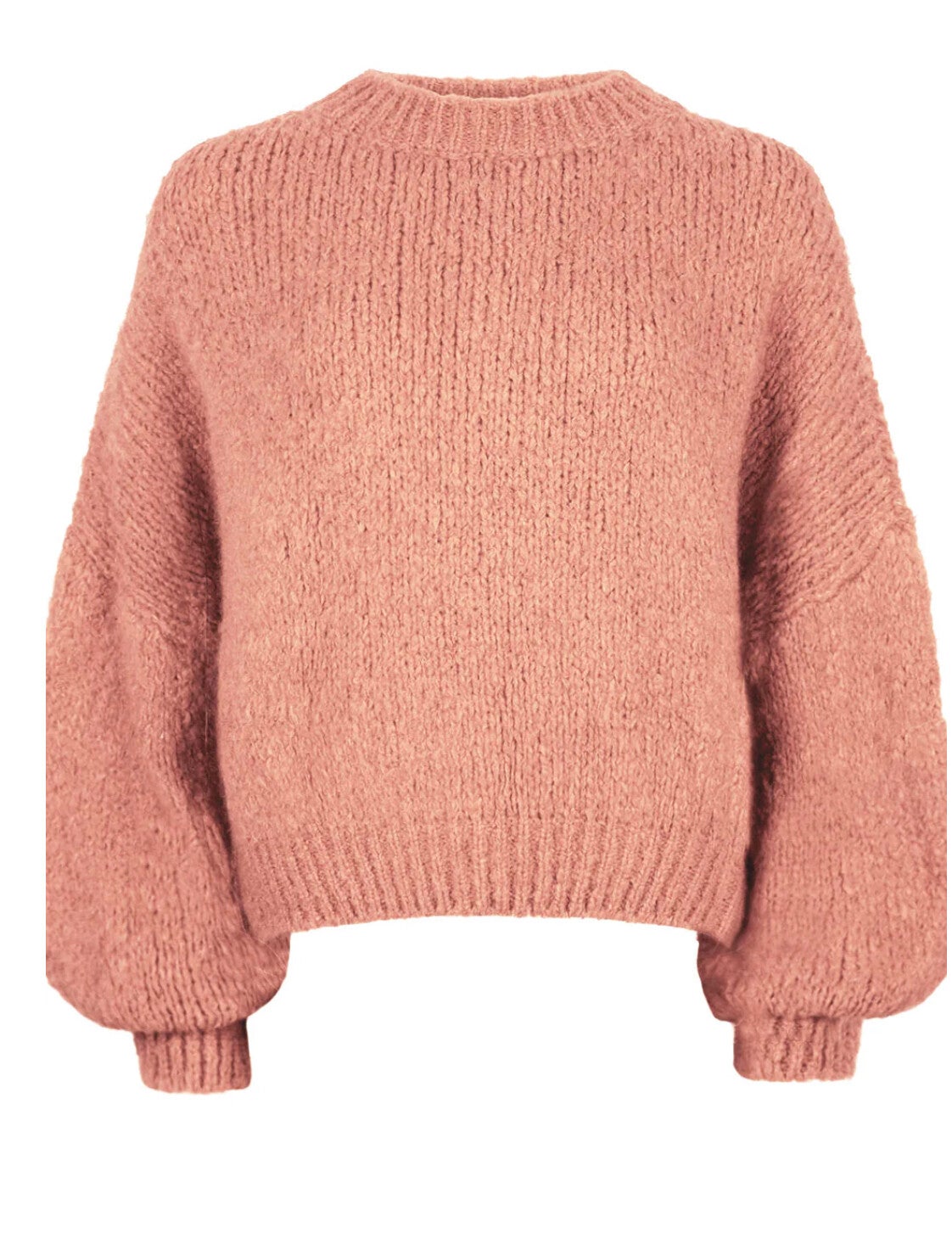 Comfy trui zalm roze