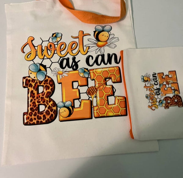 Sweet as can be Big Canvas and Tote