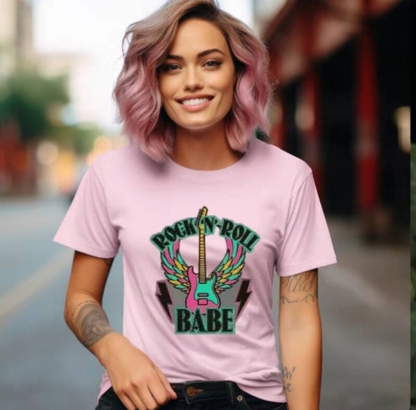 Rock-N-Roll Babe T-Shirt