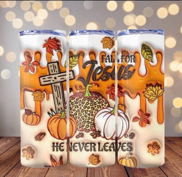 Fall For Jesus He Never Leaves