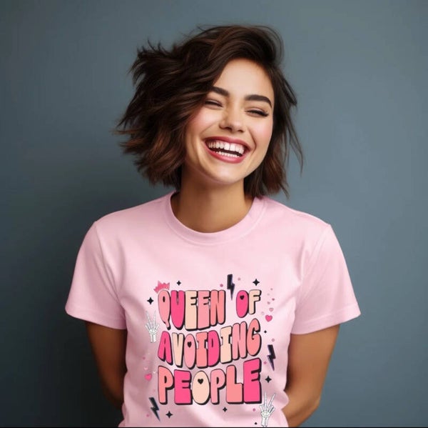 Queen Of Avoiding People T-Shirt