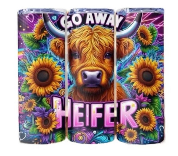 Go Away Heifer Tumbler