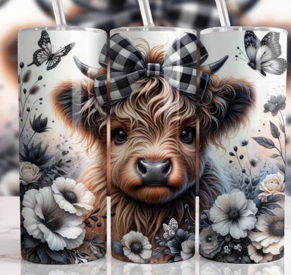 Pretty Cow Tumbler