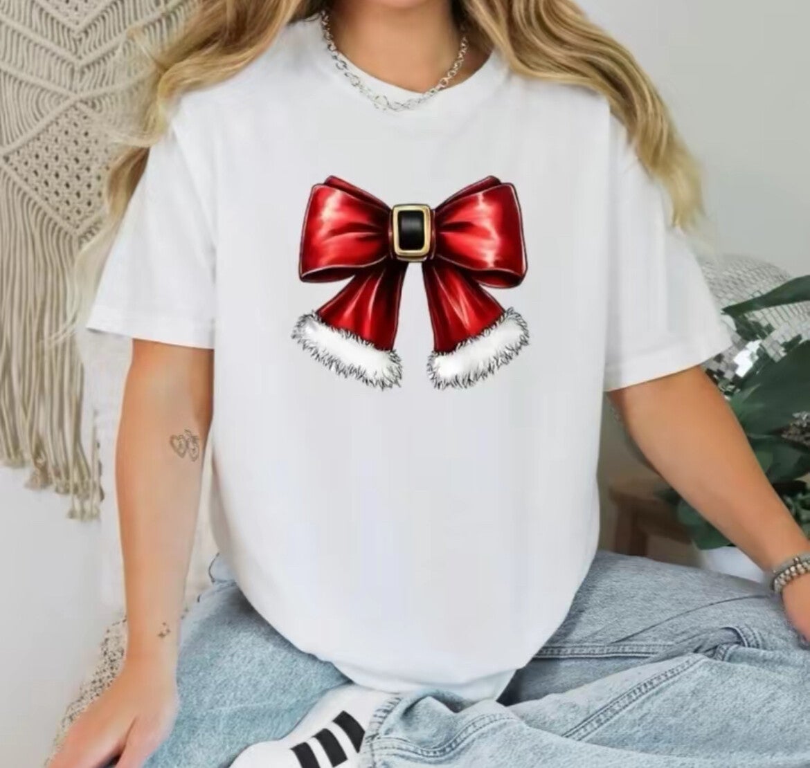 Christmas Bow T-Shirt