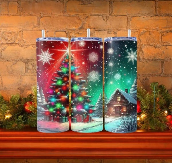 Christmas Scene Tumbler