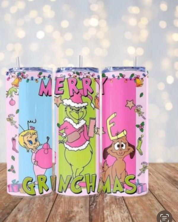 Grinch Christmas Tumbler