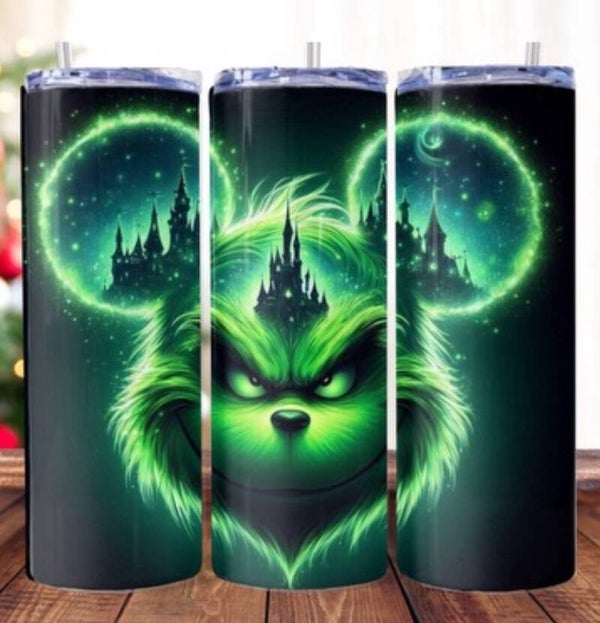 Grinch Silhouette Tumbler