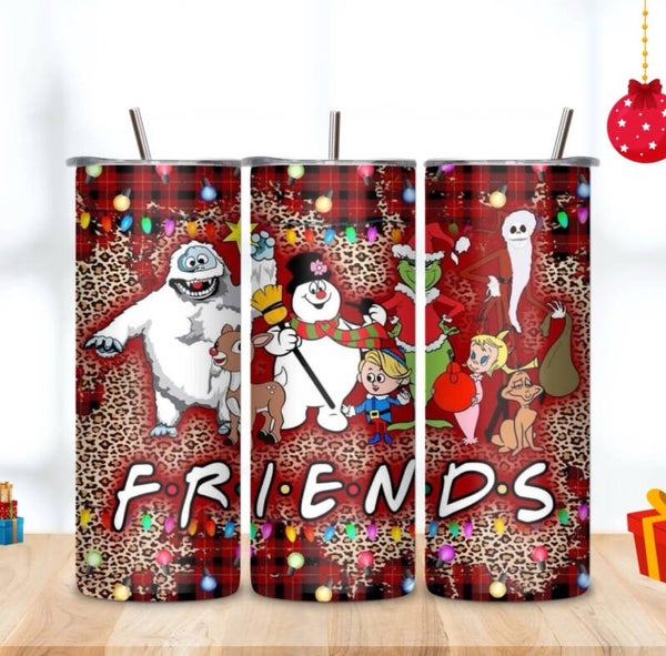 Friends Christmas Tumbler