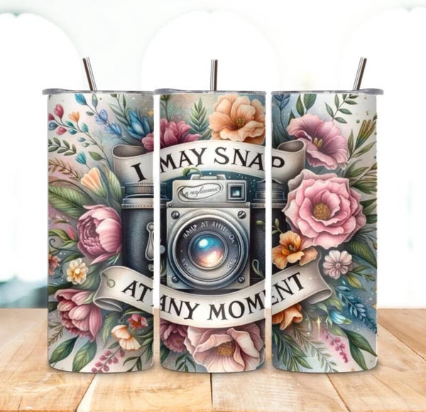 I May Snap At Any Moment Tumbler