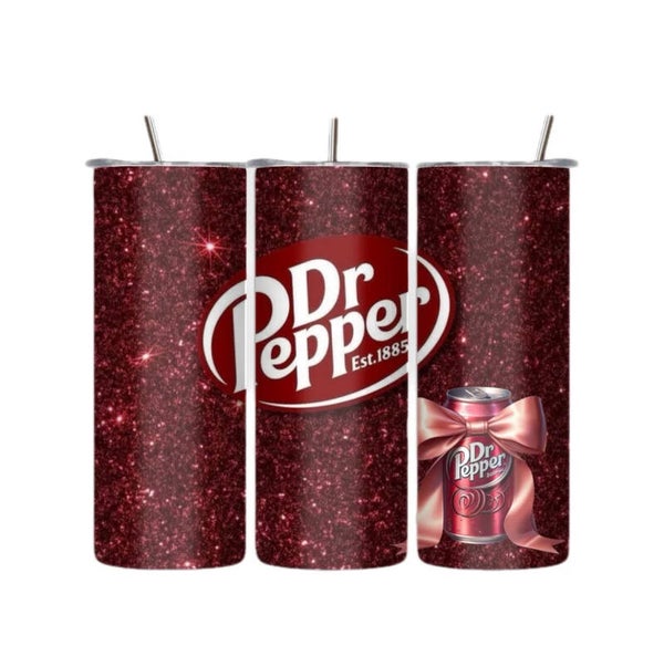 Dr Pepper w/Bow Tumbler