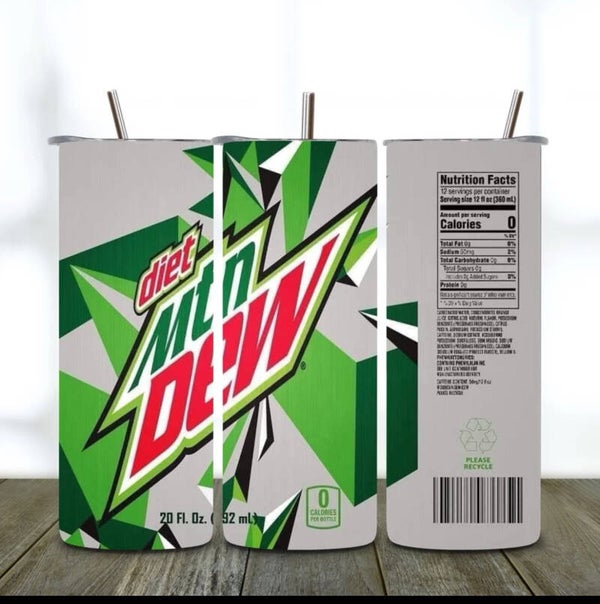 Diet Mt Dew Tumbler