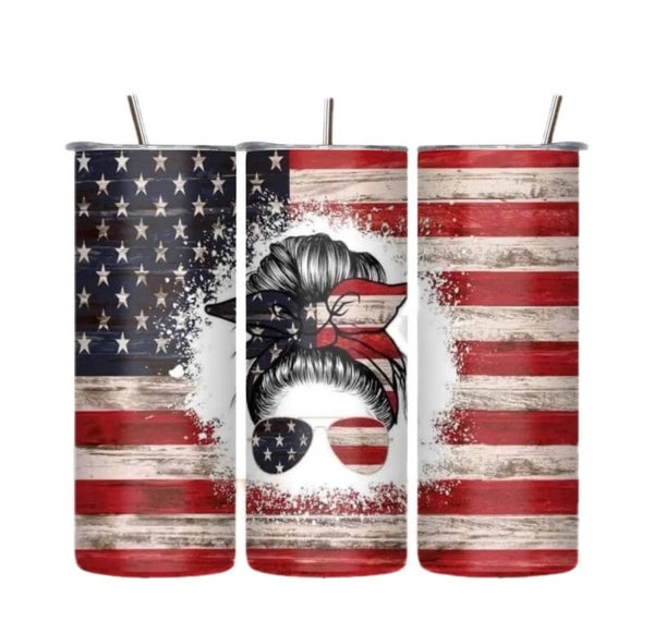 American Girl Tumbler