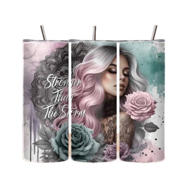 Stronger than the Storm Tumbler