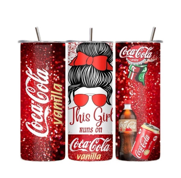 This Girl Runs on Coca-Cola Vanilla Tumbler