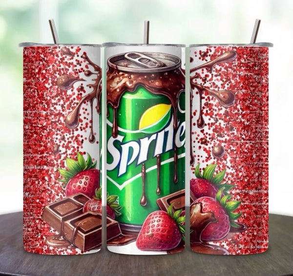 Sprite W/ Chocolate and Strawberry’s Tumbler