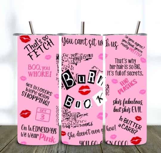 Burn Book Tumbler