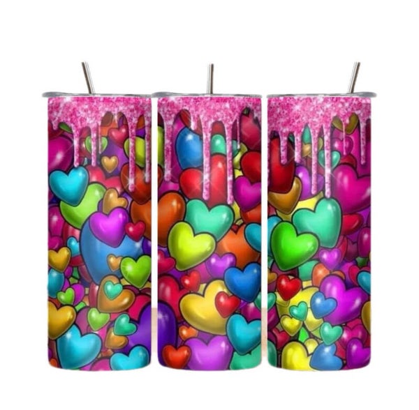 Hearts Tumbler
