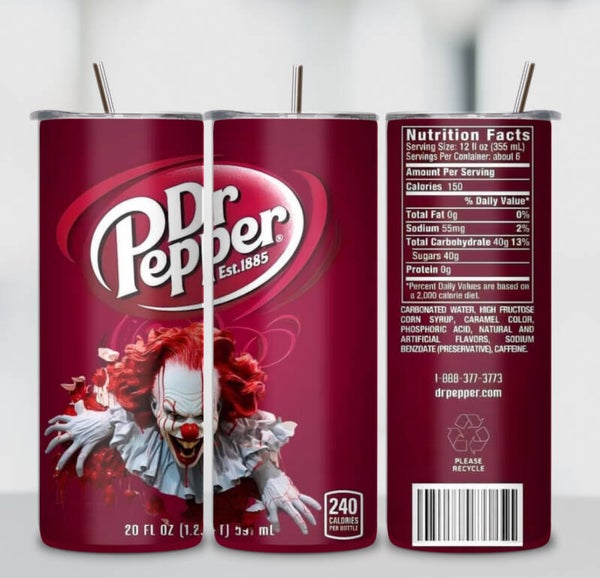 Dr Pepper w/Penny Tumbler