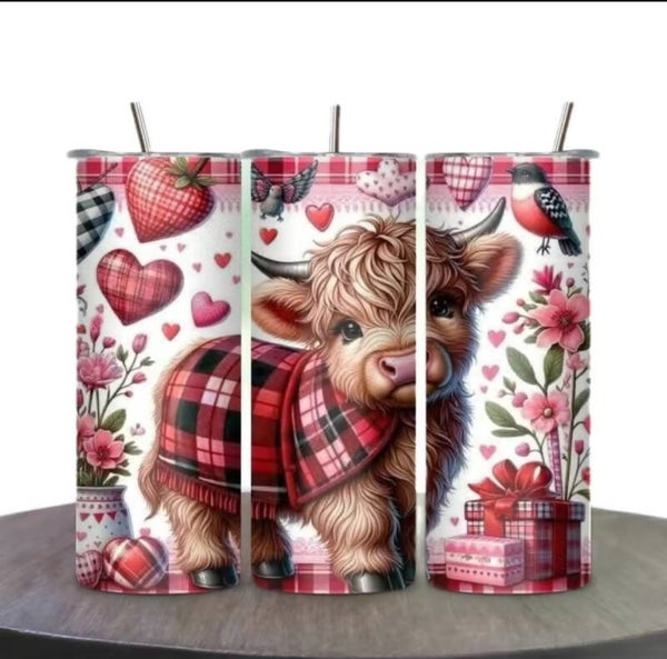 Highland Cow Tumbler