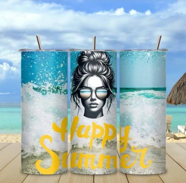 Happy Summer Tumbler