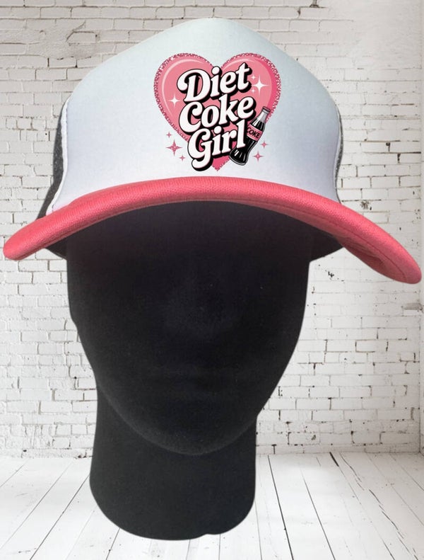 Diet Coke Girl Cap. NWOT
