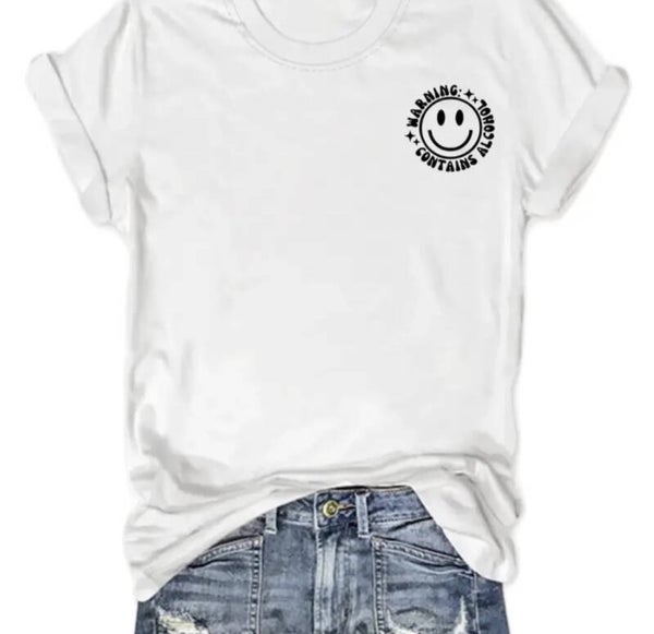 Warning Contains Alcohob Tumbler