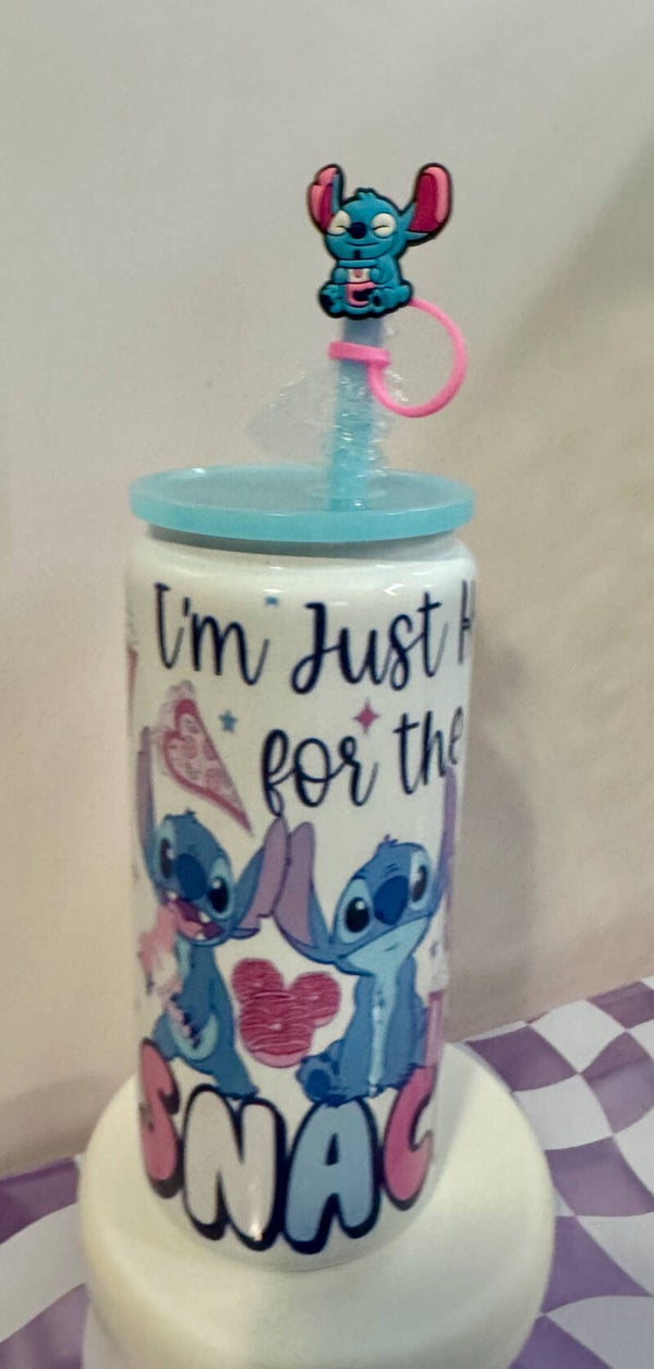 I’m just here for the snacks Tumbler