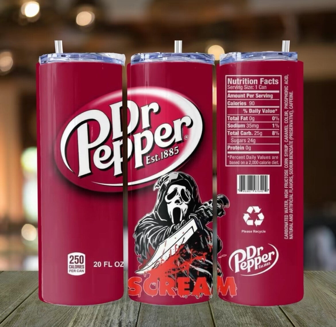 Dr.Pepper 20oz Tumbler