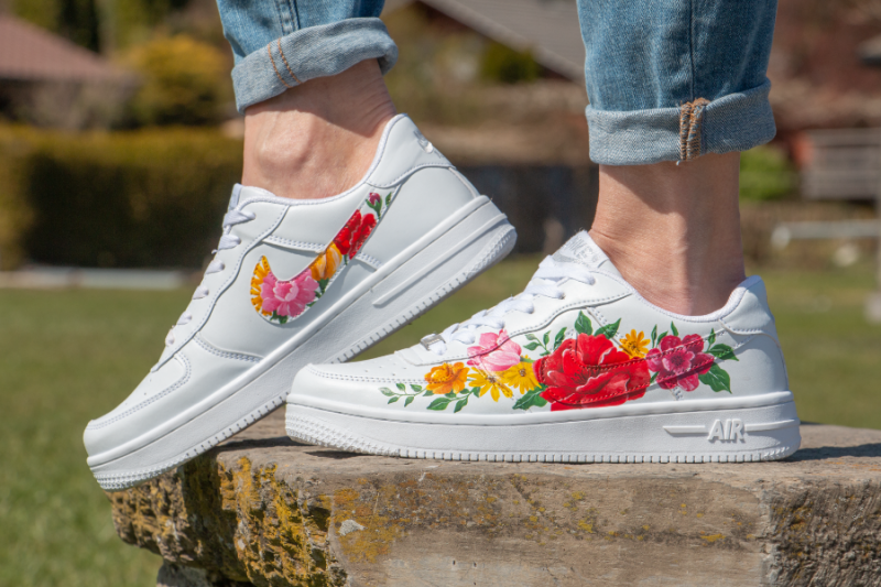 Handbemalte Sneaker Nike Air Force 1