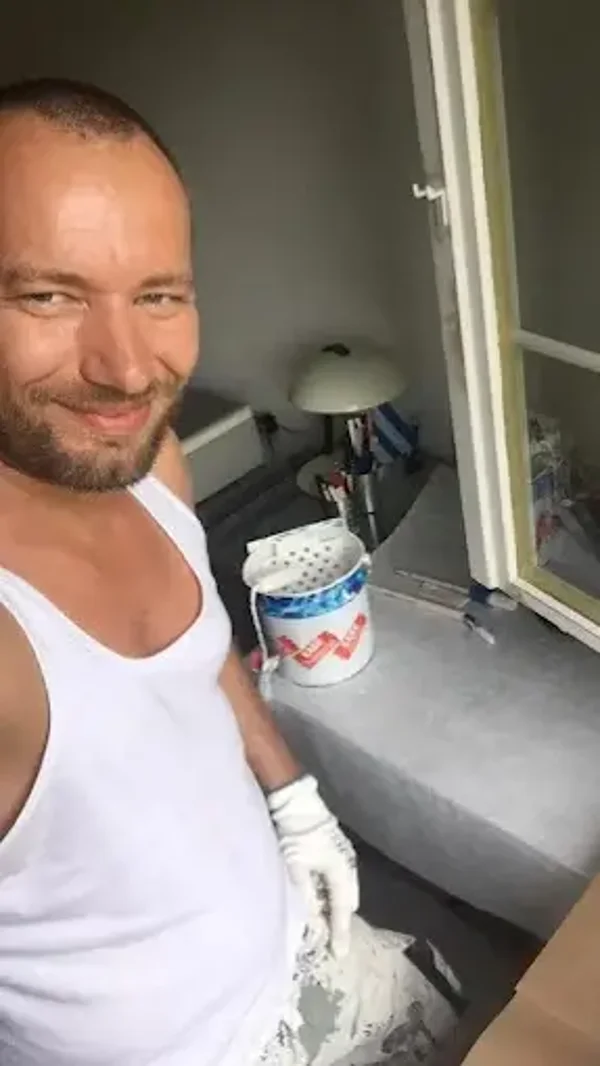 Fensterrahmen lackieren