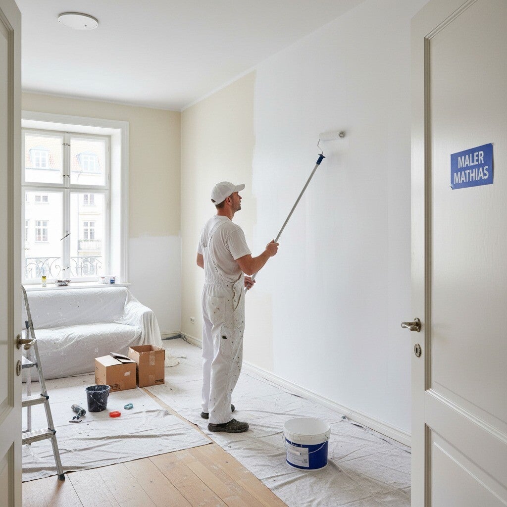 Festpreis: Wohnung weiss Streichen bis 110 m2 Bodenfläche
