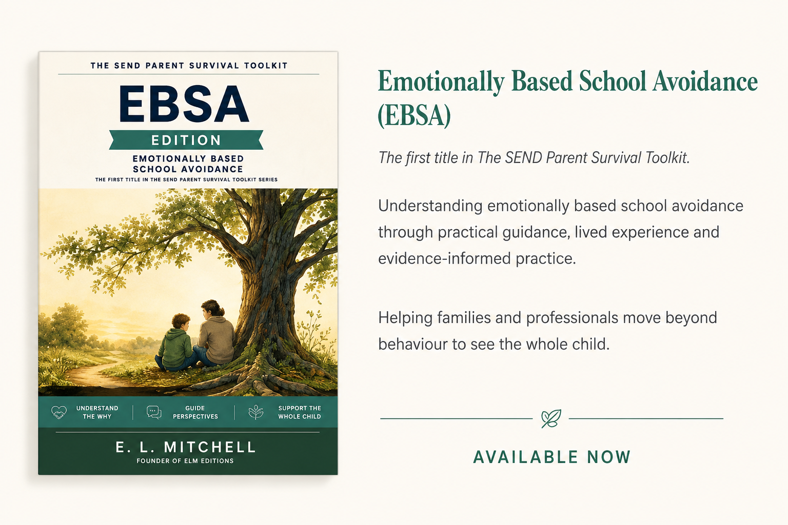 The EBSA Edition book cover and publication overview from ELM Editions