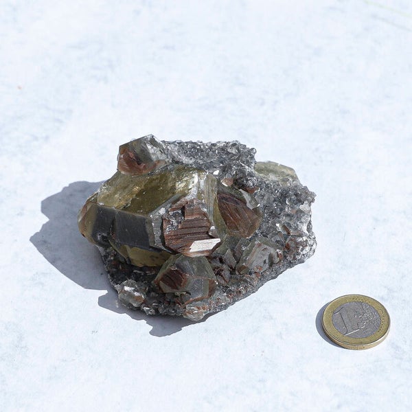 (Diamant / Chocolade) Calciet #272b