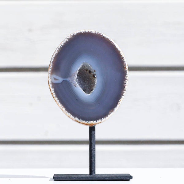 Agaat Geode+ Op Standaard #274