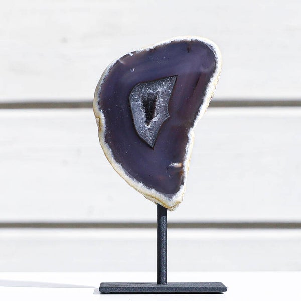 Agaat Geode+ Op Standaard #274