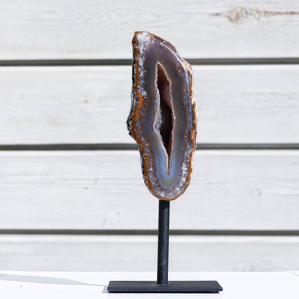 Agaat Geode+ Op Standaard #274