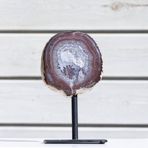 Agaat Geode+ Op Standaard #274