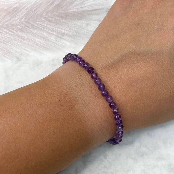 Amethist Armband 4MM #3