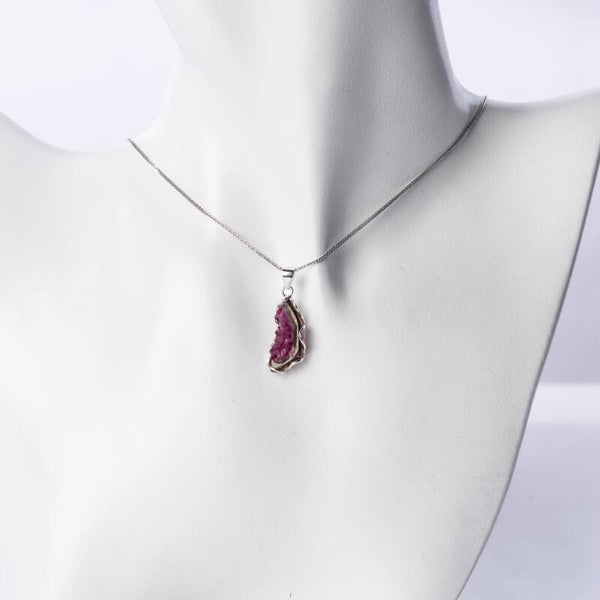 Ketting Watermeloentoermalijn #316