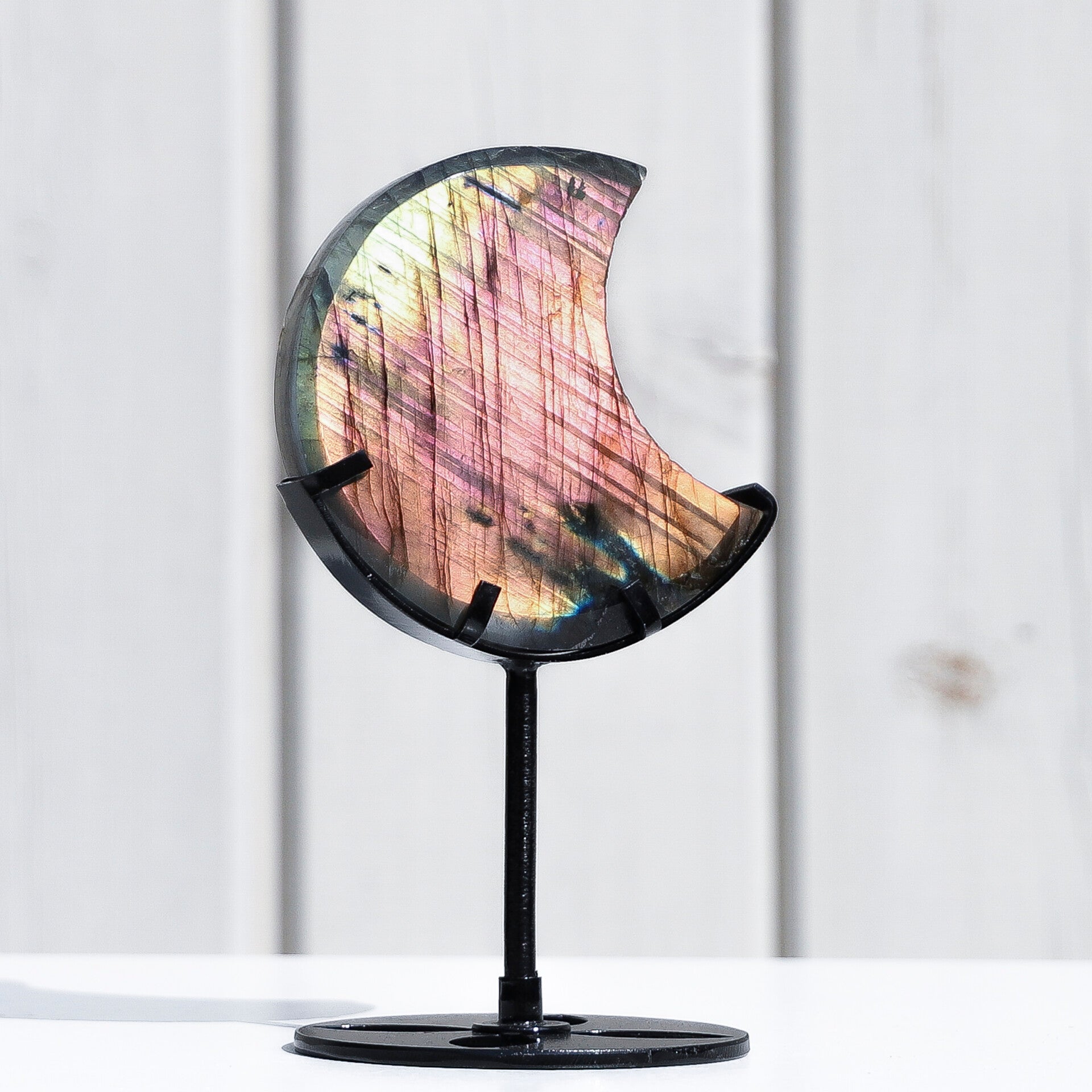 Labradoriet Maan Op Standaard #348